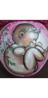 bellypainting