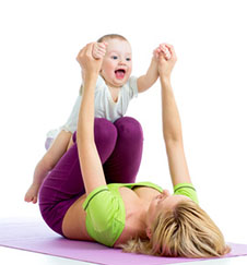 Yoga con bebés en Ecox Valladolid